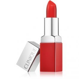 Clinique Pop Matte matný rúž + podkladová báza 2 v 1 odtieň 03 Ruby Pop 3,9 g