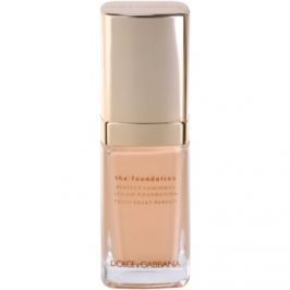 Dolce & Gabbana The Foundation Perfect Luminous Liquid Foundation rozjasňujúci tekutý make-up odtieň No. 78 Beige 30 ml