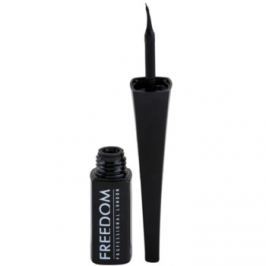 Freedom Pro Line tekuté linky na oči vodeodolné odtieň Black 3,1 ml