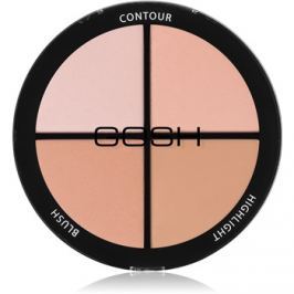Gosh Contour'n Strobe kontúrovacia a rozjasňujúca paleta odtieň 001 Light 15 g