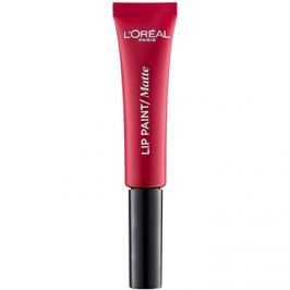 L’Oréal Paris Lip Paint tekutý rúž s matným efektom odtieň 205 Apocalypse Red 8 ml