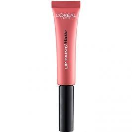 L’Oréal Paris Lip Paint tekutý rúž s matným efektom odtieň 201 Hollywood Beige 8 ml