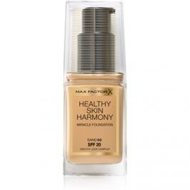 Max Factor Healthy Skin Harmony tekutý make-up SPF 20 odtieň 60 Sand 30 ml