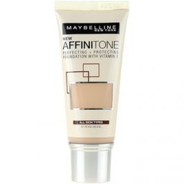 Maybelline Affinitone hydratačný make-up odtieň 17 Rose Beige 30 ml