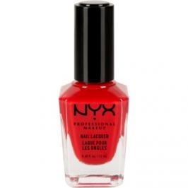 NYX Professional Makeup Nail Lacquer lak na nechty odtieň 32 Vinyl Red 12 ml