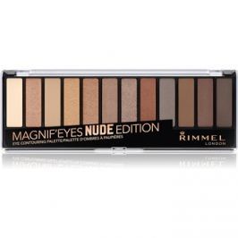 Rimmel Magnif´ Eyes paleta očných tieňov odtieň 001 Nude Edition 14,16 g