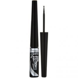 Rimmel ScandalEyes Bold tekuté linky na oči odtieň Black 2,5 ml