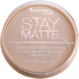 Rimmel Stay Matte púder odtieň 003 Peach Glow 14 g