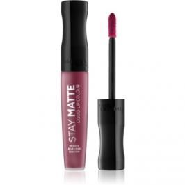 Rimmel Stay Matte matný tekutý rúž odtieň 810 Plum This Show 5,5 ml