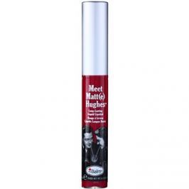 theBalm Meet Matt(e) Hughes dlhotrvajúci tekutý rúž odtieň Dedicated 7,4 ml