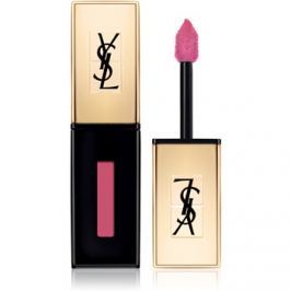 Yves Saint Laurent Vernis À Lèvres dlhotrvajúci rúž a lesk na pery 2 v 1 odtieň 15 Rose Vinyl 6 ml