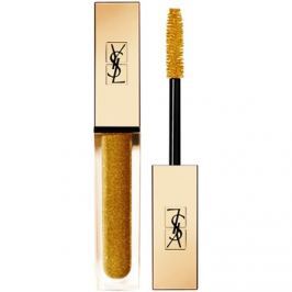 Yves Saint Laurent Vinyl Couture Mascara riasenka pre predĺženie, natočenie a objem odtieň 8 I'm The Fire - Gold Sparkle - Top Coat 6,7 ml