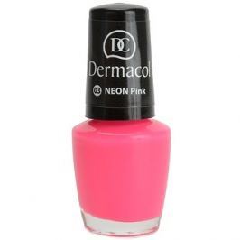 DERMACOL Neon Nail Polish Pink č.3