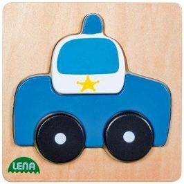 Lena Dřevěné puzzle - policie
