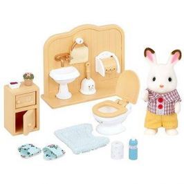 Sylvanian Families Nábytek chocolate králíků – bratr a umývárna