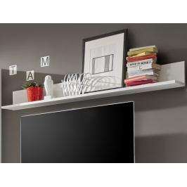 Prag T5, 180 cm, biely lesk/biela