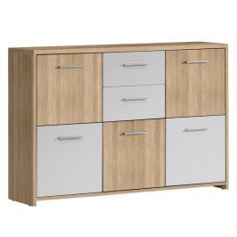 Quadro K17, dub sonoma / biela
