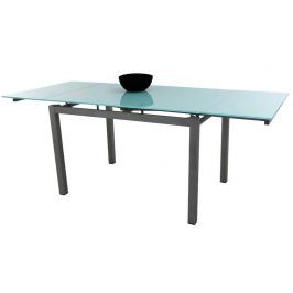 Romina 110-170x70 cm, kov/sklo