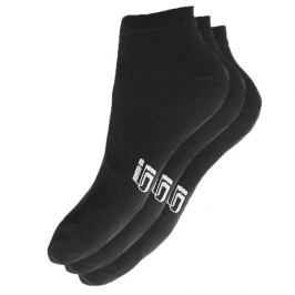 Sizeer Ponožky Členkové 3Ppk Black Doplnky Ponožky Sisk4901 Doplnky Ponožky Čierna US L