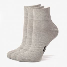 Sizeer Ponožky Nízke 3Ppk Grey Doplnky Ponožky Sisk3601 Doplnky Ponožky Sivá US L