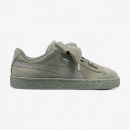 Puma Suede Heart Snk Jr Deti Obuv Tenisky 36491804 Deti Obuv Tenisky Sivá US 7Y