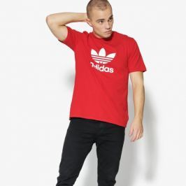 Adidas Tričko Ss Trefoil Tričko Muži Oblečenie Tričká Cx1895 Muži Oblečenie Tričká Červená US XL