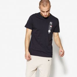 New Era Tričko Ss Mlb Logo Tower Tee New York Yankees Navy Muži Oblečenie Tričká 11517769 Muži Oblečenie Tričká Tmavomodrá US M