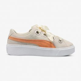 Puma Platform Kiss Jr Deti Obuv Tenisky 36745906 Deti Obuv Tenisky Béžová US 7Y