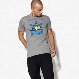 Adidas Tričko Ss Action Sports Lifestyle Laid Out Tee Muži Oblečenie Tričká Cf3117 Muži Oblečenie Tričká Sivá US XL