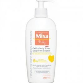Mixa Extra vyživujúci umývací Baby gél na telo a vlásky 5% 400 ml