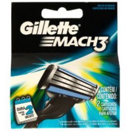 Gillette Náhradné hlavice Gillette Mach3 2 ks