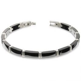 Boccia Titanium Náramok z titánu a keramiky 0371-04