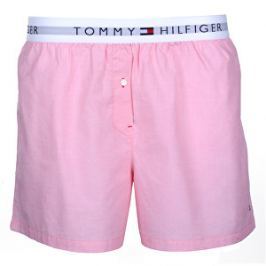 Tommy Hilfiger Dámske boxerky Woven Boxer End On End Calypso Coral UW0UW00691 -662 S