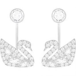 Swarovski Romantické labutí náušnice SWAN LAKE 5379944