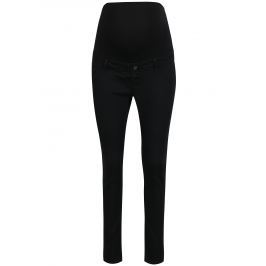 Čierne tehotenské skinny rifle Dorothy Perkins Maternity