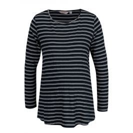 Tmavomodré pruhované tehotenské tričko Dorothy Perkins Maternity