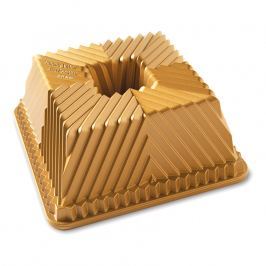 Nordic Ware Forma na bábovku štvorhranná zlatá, veľká