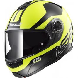 LS2 FF325 Strobe Zone Hi-Vis Yellow Black XXS (51-52)