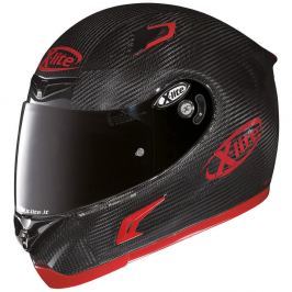 X-lite X-802RR Puro Sport Carbon čierno-červená - L (59-60)