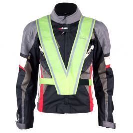 W-TEC Priamus PLUS čierno-šedo-červená - M