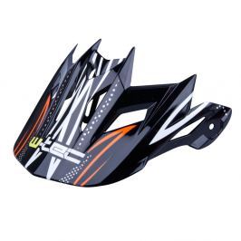 W-TEC Šilt k prilbe AP-42 čierno-oranžová