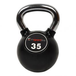 inSPORTline Ketlebel s chromovou rukojetí 35 kg
