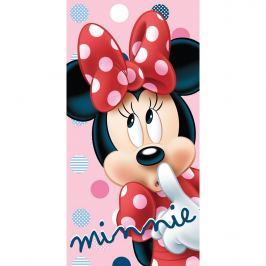 Jerry Fabrics Osuška Minnie dots, 70 x 140 cm